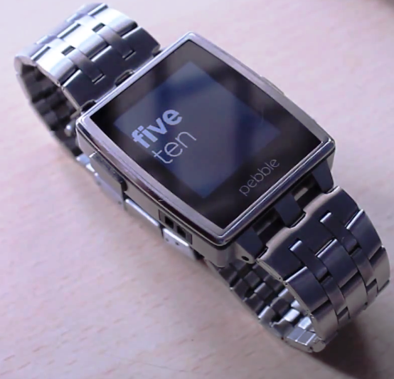 Picture of the Pebble Steel